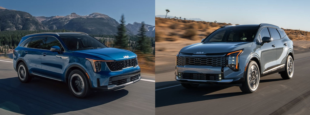 2026 Kia Sportage HEV vs 2026 Kia Sorento HEV
