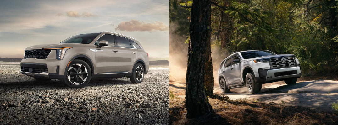 2026 Kia Sorento vs 2026 Honda Pilot